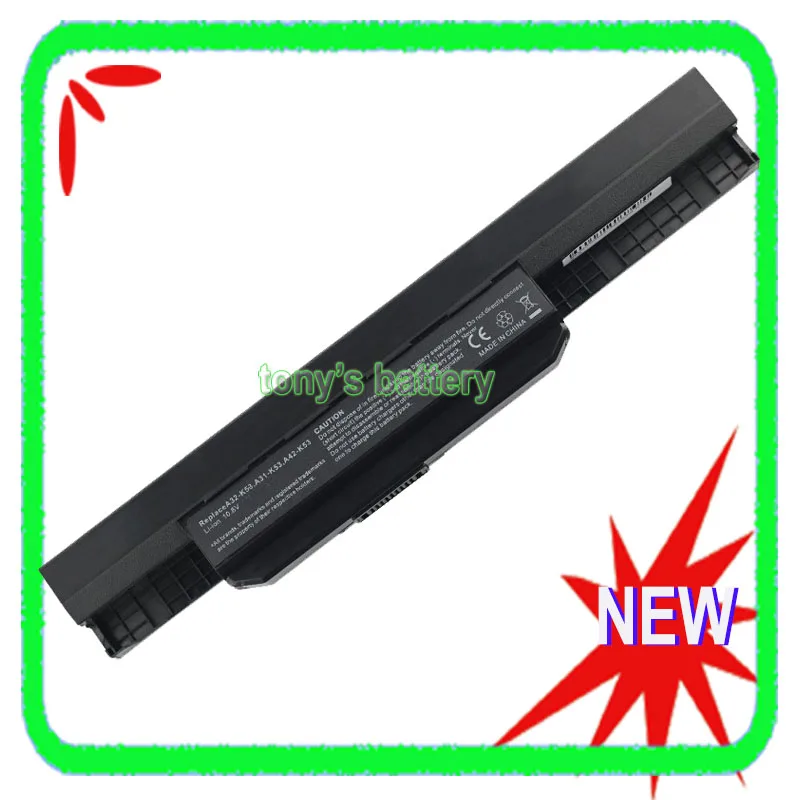 

New Laptop Battery for Asus A83 A84 X44 X44H X44L X84C X84H X84L X84S X84SL K43SJ K43SV P43E P53S