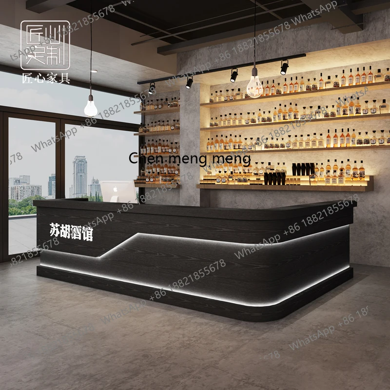 Estilo industrial vintage bar cafetería página de pago gimnasio esquina recepción