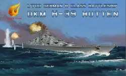 VeryFire 1/700 VF700906 German Battleship H-Class DKM H-39 Hutten Model Regular