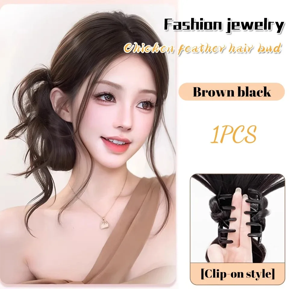 Synthetic Claw Clip Ponytail Hair Extensions