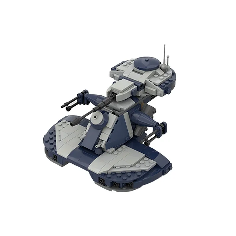 TX-130T AAT Occupier Military Minifig Space Republic Fighter Tank Armed personnel carrier Armored tank Desktop Ornament view 2