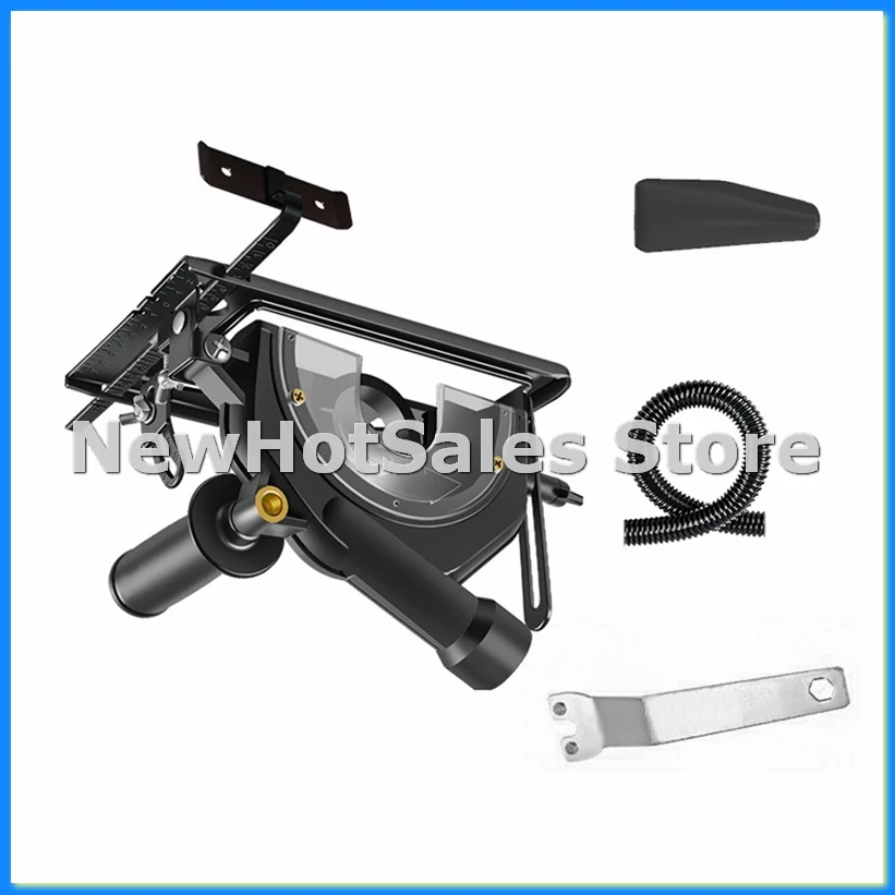 

45°Adjustable Cutting Depth Positioning Bracket Angle Grinder Retrofit Cutting Machine Slotting Base for 100-125MM-A10G