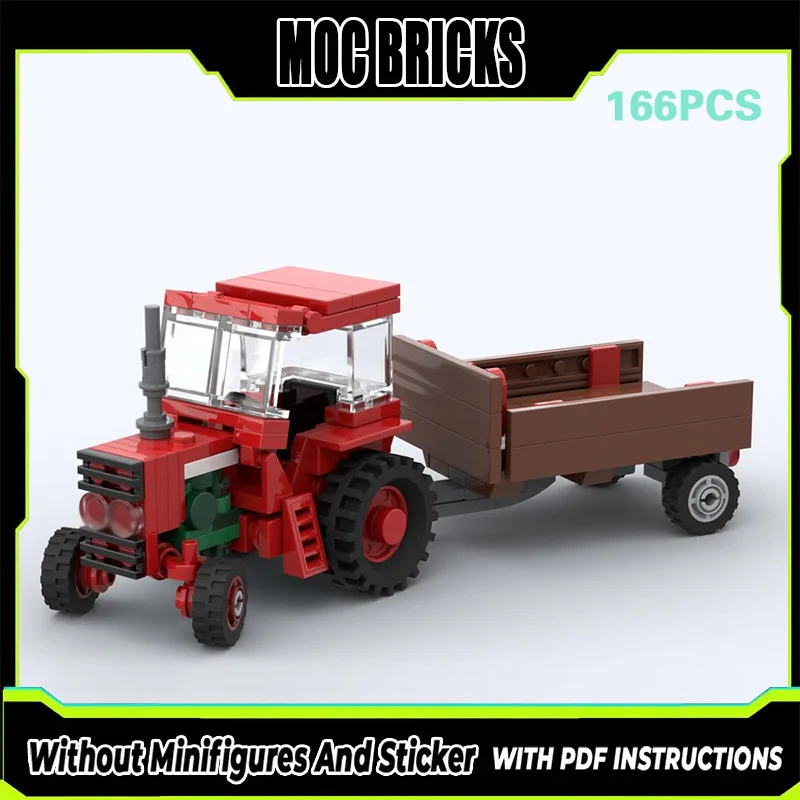 

Конструктор City Car Model MOC: Грузовик BM T500 с прицепом, модульная технология, подарки, праздничный набор для сборки, детские игрушки