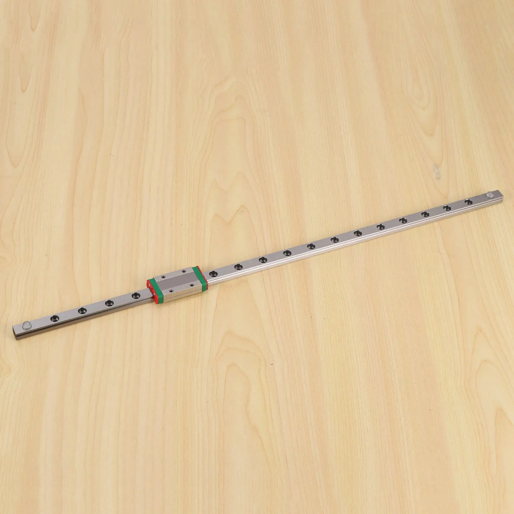 

A36T-8Pcs 9Mm Linear Guide Miniature Rail MGN9 400Mm Linear Rail And 1 Pcs MGN9H Miniature Rail Slider