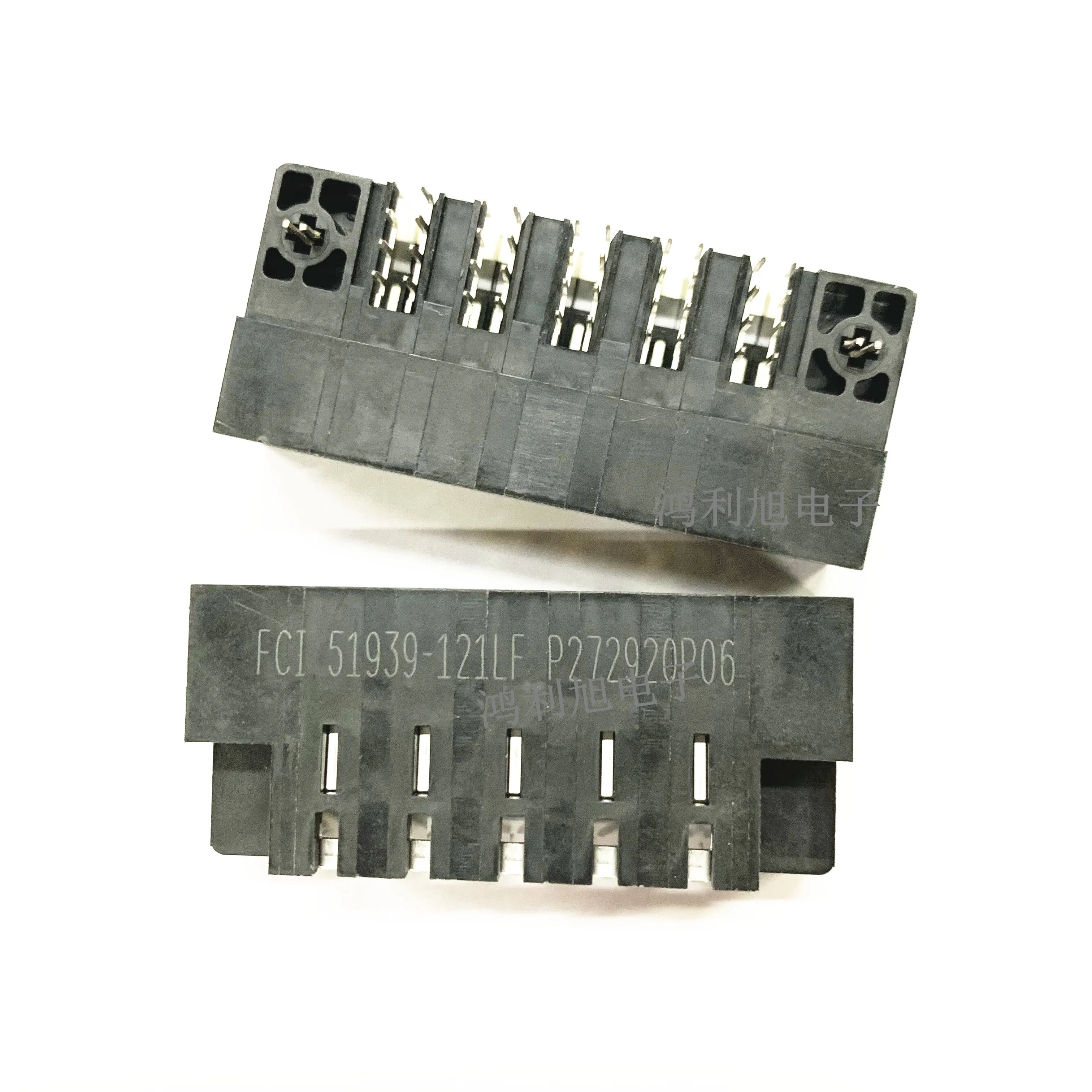 5PCS/Lot 51939-121LF Conn Power HDR 5 POS Solder RA Thru-Hole 40 Terminal 1 Port Tray - Trays