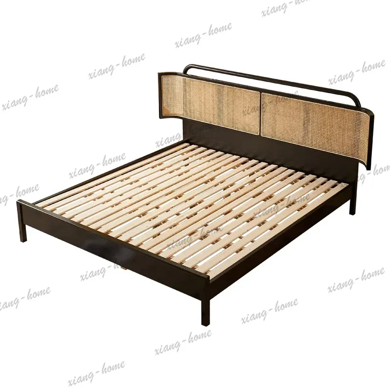 PG Barrier Accessories Double Bed Mattresses Adults Wooden Headboards Double Bed Loft Luxury Letto Matrimoniale Furniture