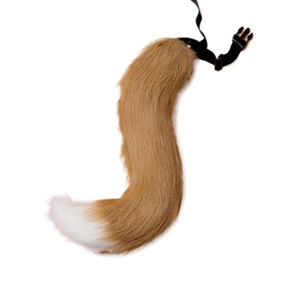 

Halloween New Cosplay Handmade Simulated Tail Bendable and Adjustable Animal Tail Accessories