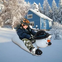 Child Snow Tube Enjoying Skiing Fun Handle Design Durable Winter Fun Snowboard Accessories Child Ski Ring 1.3kg Wear-resistant