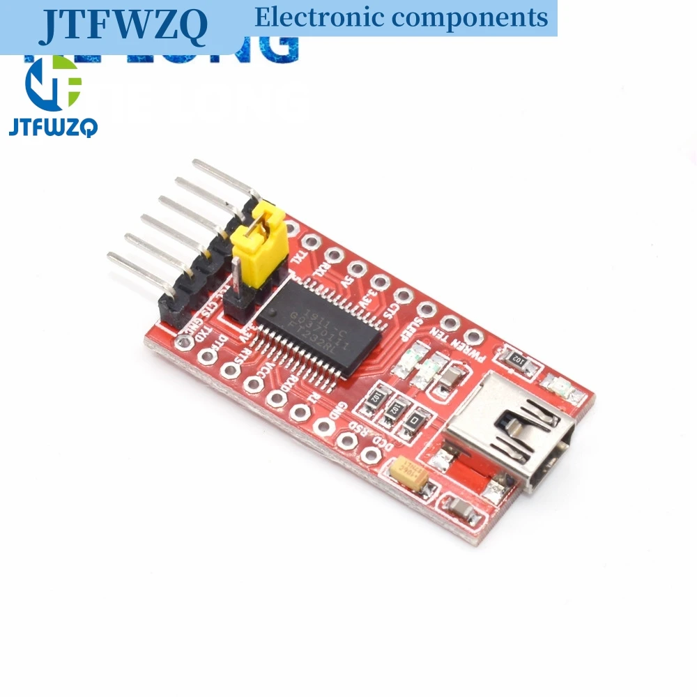 FT232RL FTDI USB 3.3 فولت 5.5 فولت إلى TTL وحدة مهايئ مسلسل لمنفذ Arduino FT232 الصغير. شراء نوعية جيدة يرجى اختيارني