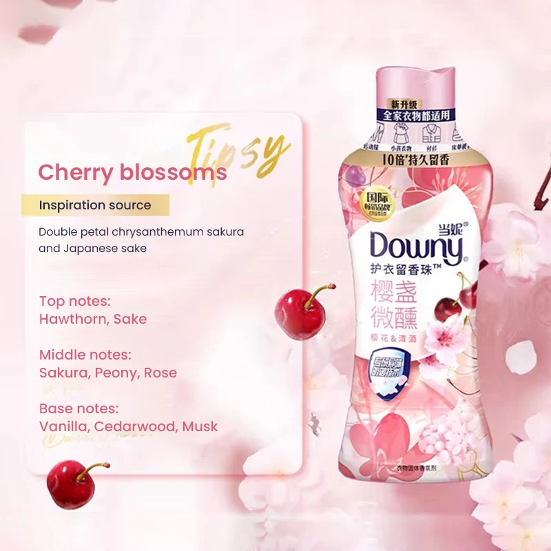 Downy Laundry Fragrance Beads Laundry Scent Booster Beads Long-lasting Fragrance Home Laundry Cleaning Fabric Softener 200g