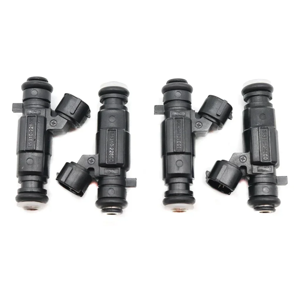 Car Fuel Injector Nozzle 35310-22600 4PCS For Hyundai Accent 1.5L 1.6L I4 2000-2005 3531022600