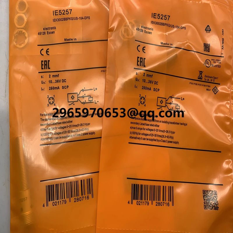 Sensor de entrega rápida IE5366 IE5266 IE5367 IE5257 IE5423 em estoque