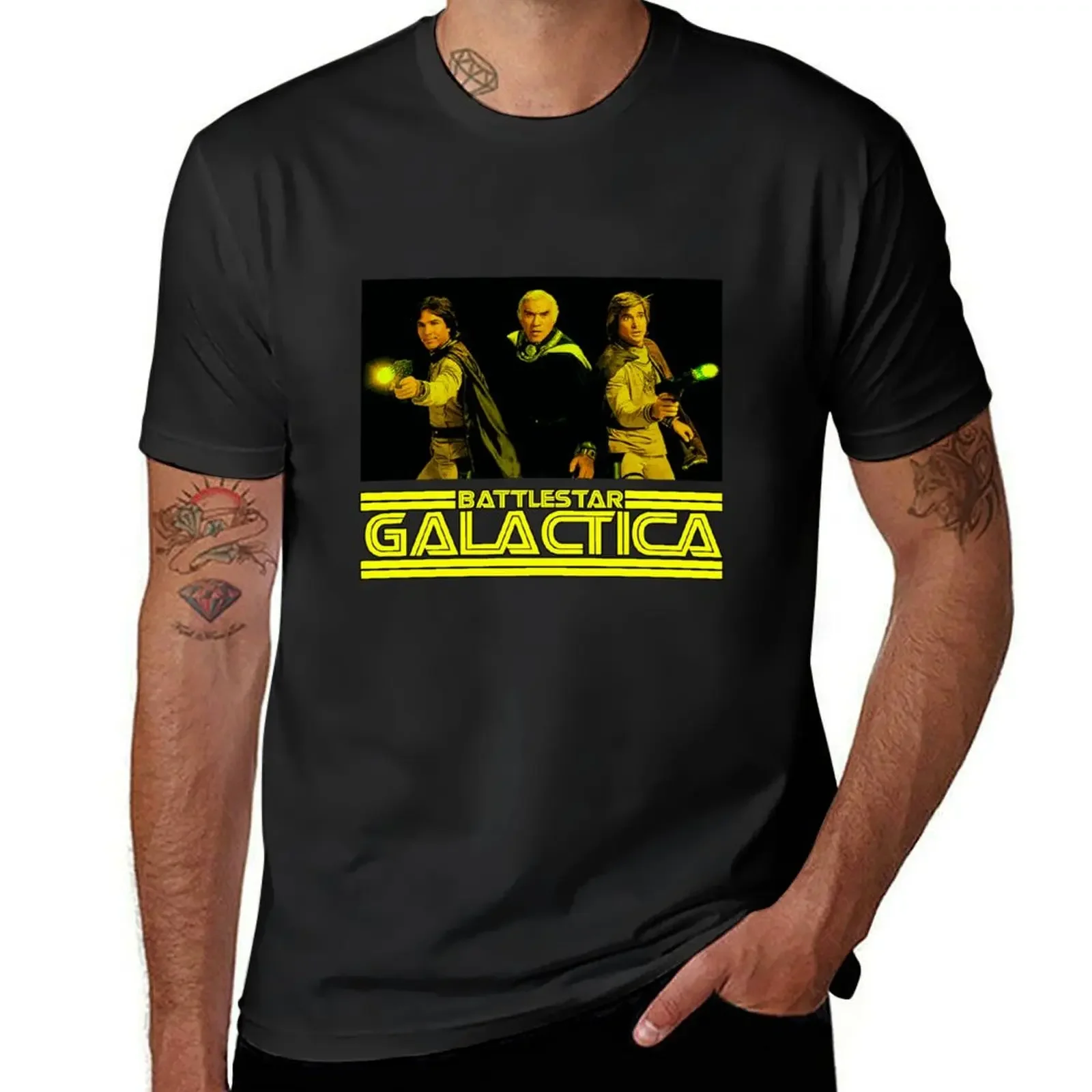 

Battlestar Galactica 1978 T-Shirt Clothing tops Short sleeve tee men