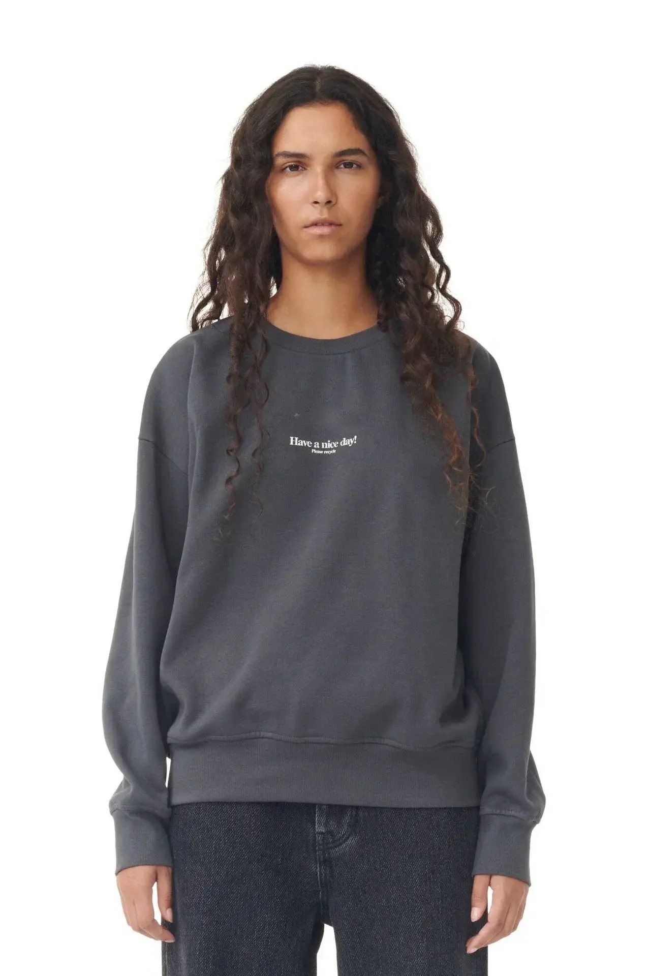 

Northern Europe New Colt Winter Round Neck Cover Short Hoodie Women Plus Fleece Thick Loose Coat Show Thin Body Coat