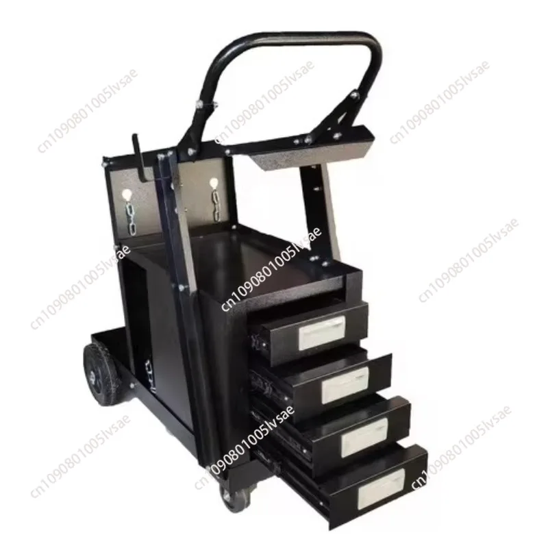 

Тележка для инструментов, тележка для сварочного аппарата, четырехслойные ящики, сварочный автомобиль, ручная мобильная тележка для ремонта авто