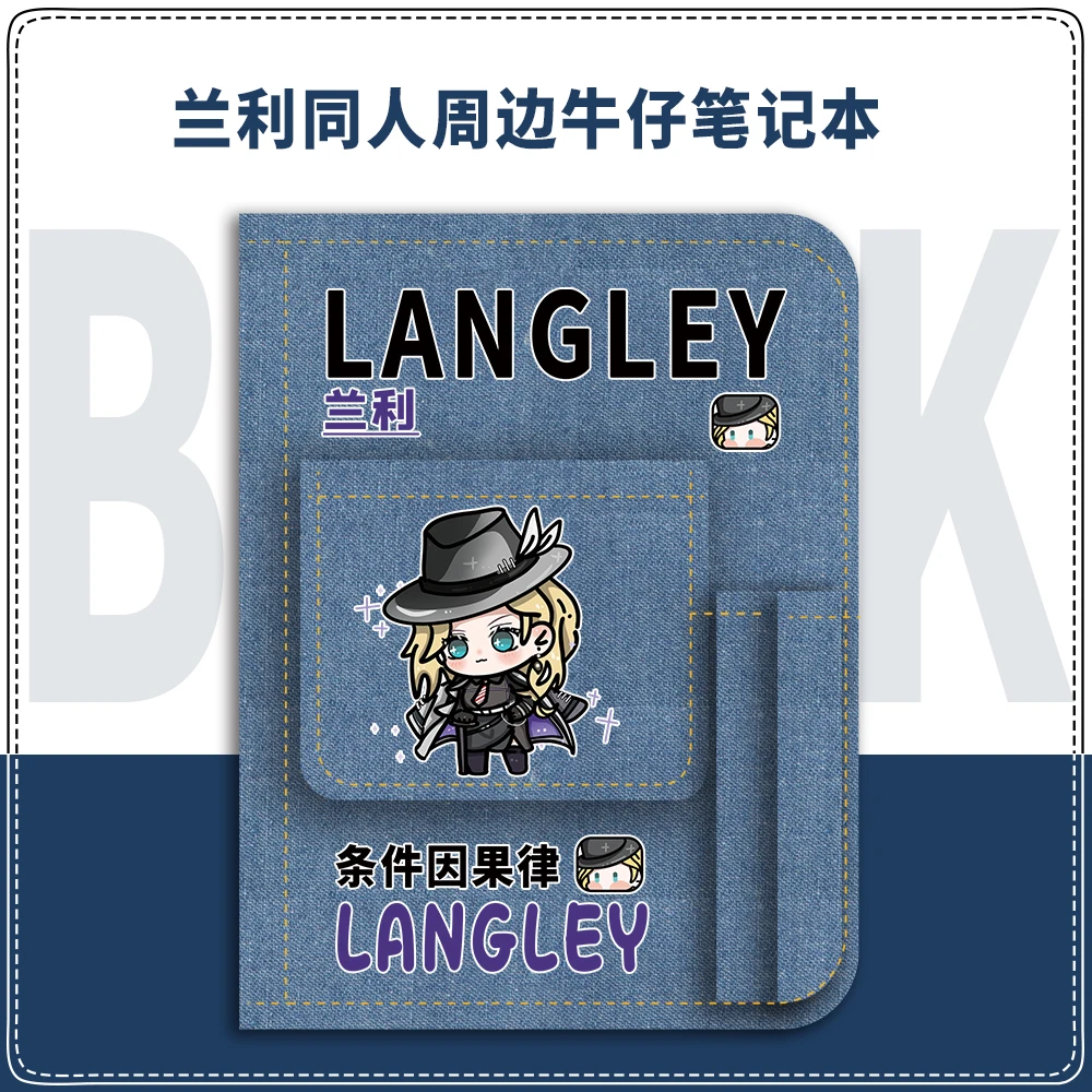 

Anime Path To Nowhere Langley Cosplay Stationery Cowboy Notebook Cartoon Diary Notepad Mascot Xmas Gift Student School Supplies