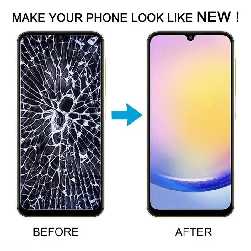 

D08B Repairing Parts LCD Display Full Assembly with Frame LCD Digitizer for A25 Phone LCD Screen and Digitizer