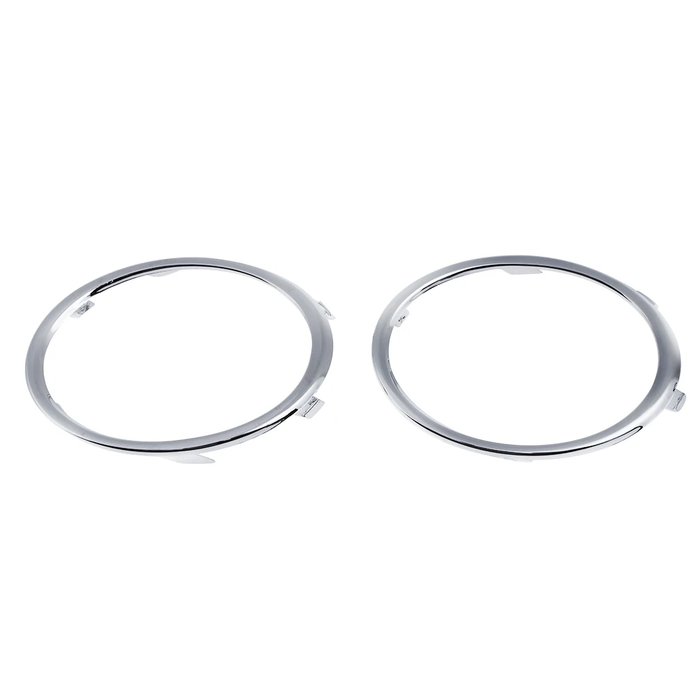 

1 Pair Electroplating Front Fog Light Rings Trim Cover for Audi A4 B8 09-12