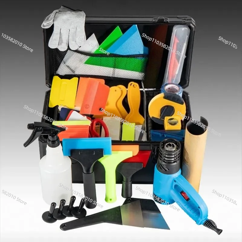 Car Film PPF Tools Wrapping Vinyl Squeegee Set Window Tint Installation Installer Scraper PPF Tools for Vehicle Vinyl WrapKit