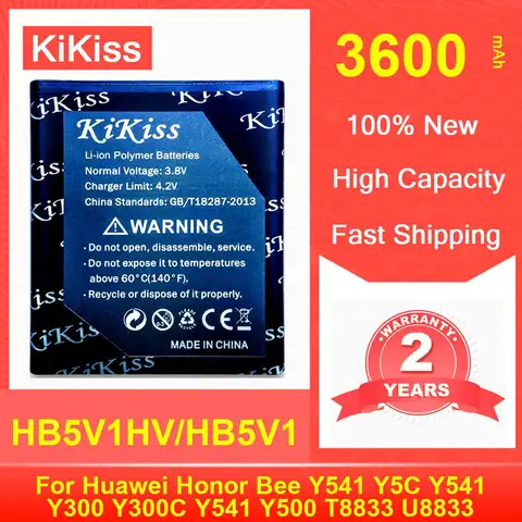 Battery HB5V1HV/HB5V1 For Huawei Honor Bee Y541 Y5C Y541 Y300 Y300C Y541 Y500 Y511 T8833 U8833 W1-C00 T8833 U8833 G350