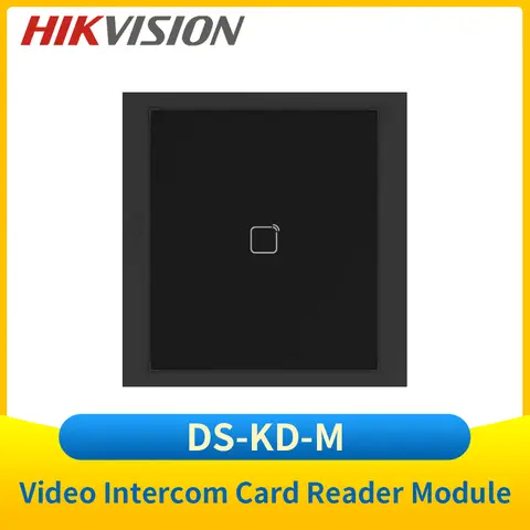 Hikvision DS-KD-M 비디오 인터콤 카드 리더 모듈, KD8 시리즈 프로 모듈러 문짝 스테이션, IP65 초인종