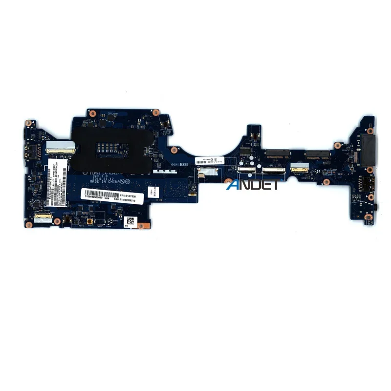 For Lenovo ThinkPad YOGA 12 I7-5600U 8G Laptop Motherboard Notebook Mainboard Accessories 100% test OK 01AY530 00HT713