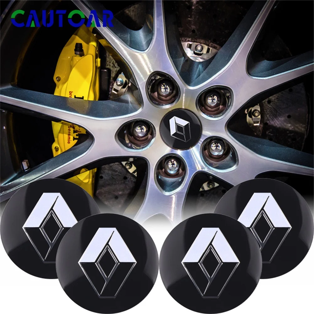 

4 шт. 56/60 мм для Renault DACIA Scenic Loguna Duster 2 Zoe Koleos, конверсионные колпаки центра колеса автомобиля, наклейки, автоаксессуары