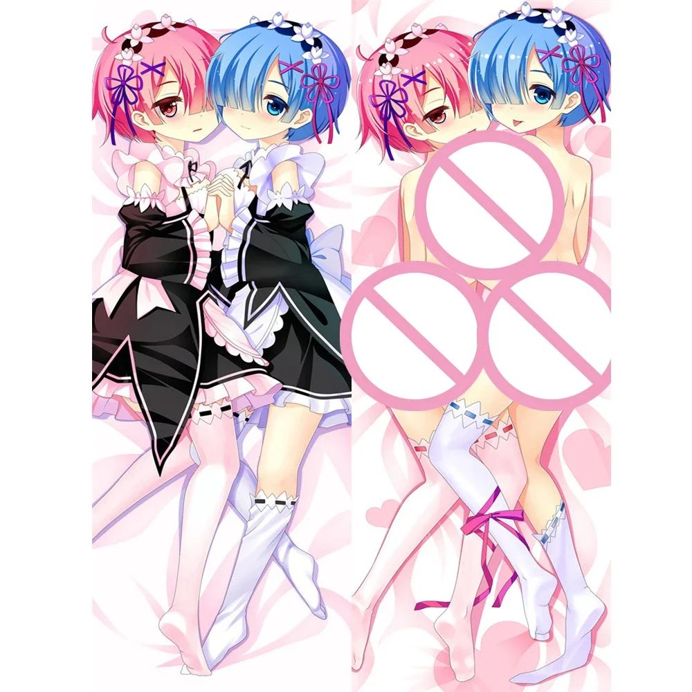 

DIY Cosplay Anime Dakimakura Pillowcase Re:zero Rem Beatrice Petra Leyte Body Decorative Pillow Case Hugging Pillow Cover Case