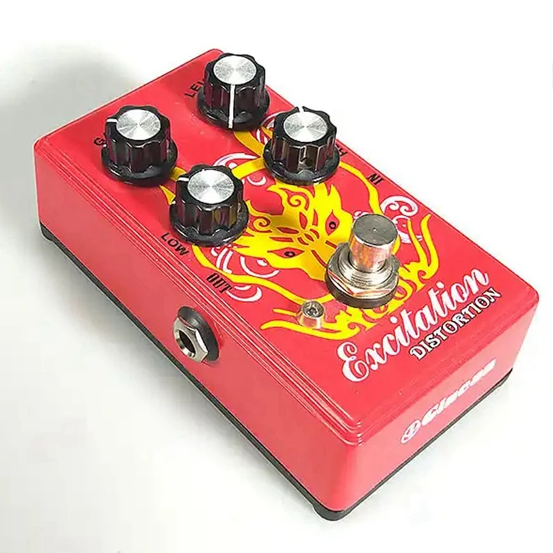 Electric Guitar Effect British Distortion Effect Pedal Built-In FET Transistor,Distortion Tone Guitar Pedal