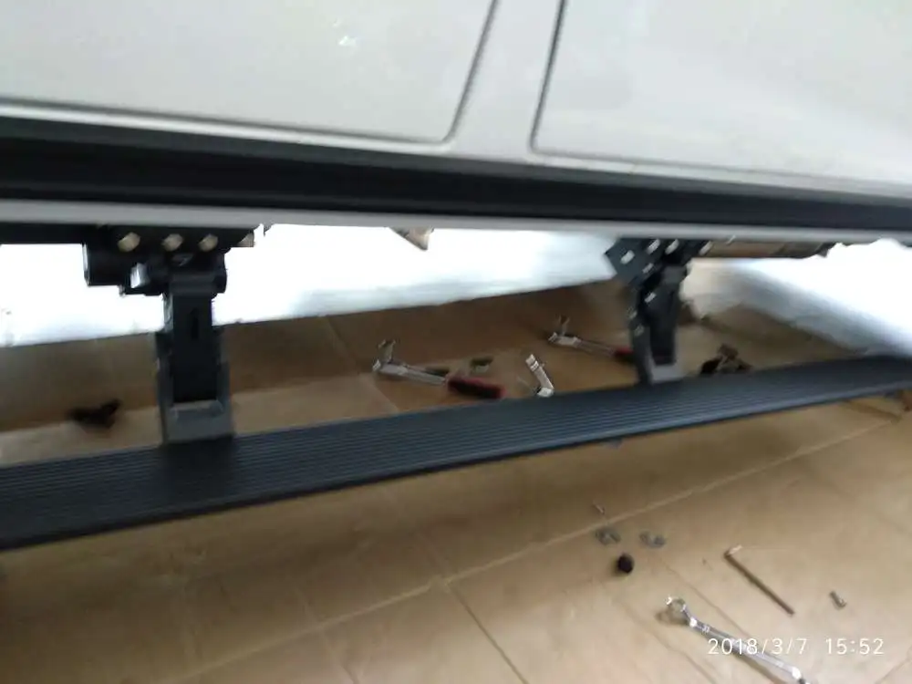 Electric Side Step for 2024 Mercedes-Benz G With Rear Exhaust Pipe Retractable Power Running Boards Fit GLE350 450 GLS GLK ML GL