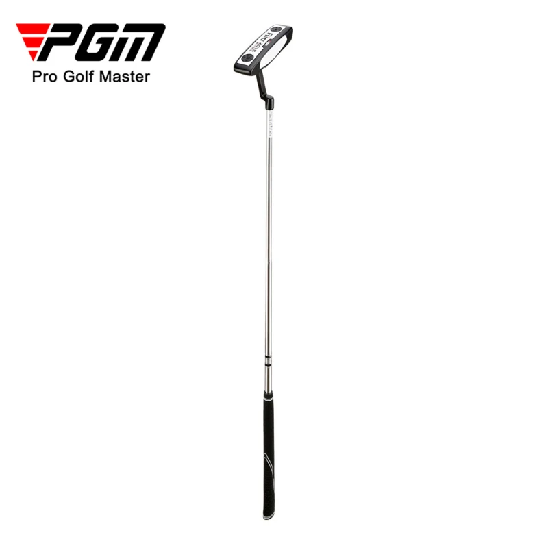 PGM RIO Men Women Right Hand Putter Club Stainless Steel Zinc Alloy Black White for Beginer Putting Training TUG002