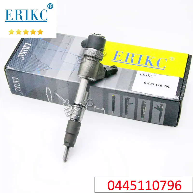 

ERIKC 0 445 110 796 Brand New Diesel Injector Nozzle Assy 0445 110 796 Common Rail Injection Sprayer 0445110796