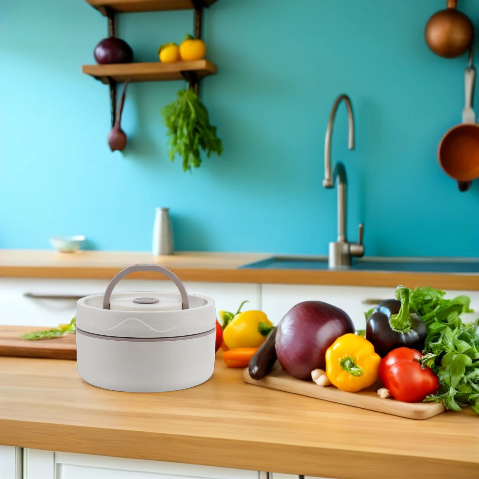 

Vacuum Insulated Stainless Steel Lunch Box Leakproof Thermal Food Container Portable Bento Box for Office Travel Work School