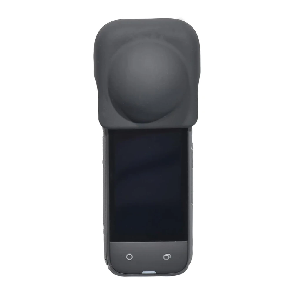 Silicone Lens Cap Protective Cover for Insta360 X3 X4 X5 Panoramic Camera Anti-Scratch Dustproof Lens Guard Accessory