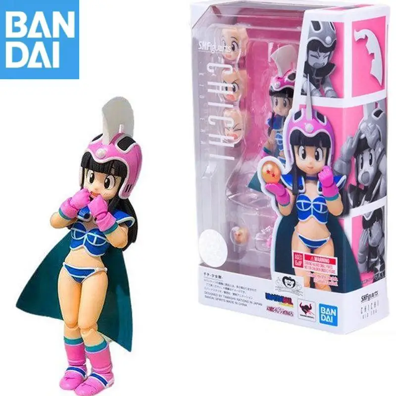 

Bandai S.H.Figuarts Dragon Ball S.h.figuarts Chichi Kid Era 10Cm Original Genuine Action Figure Model Collector Figurine Toys
