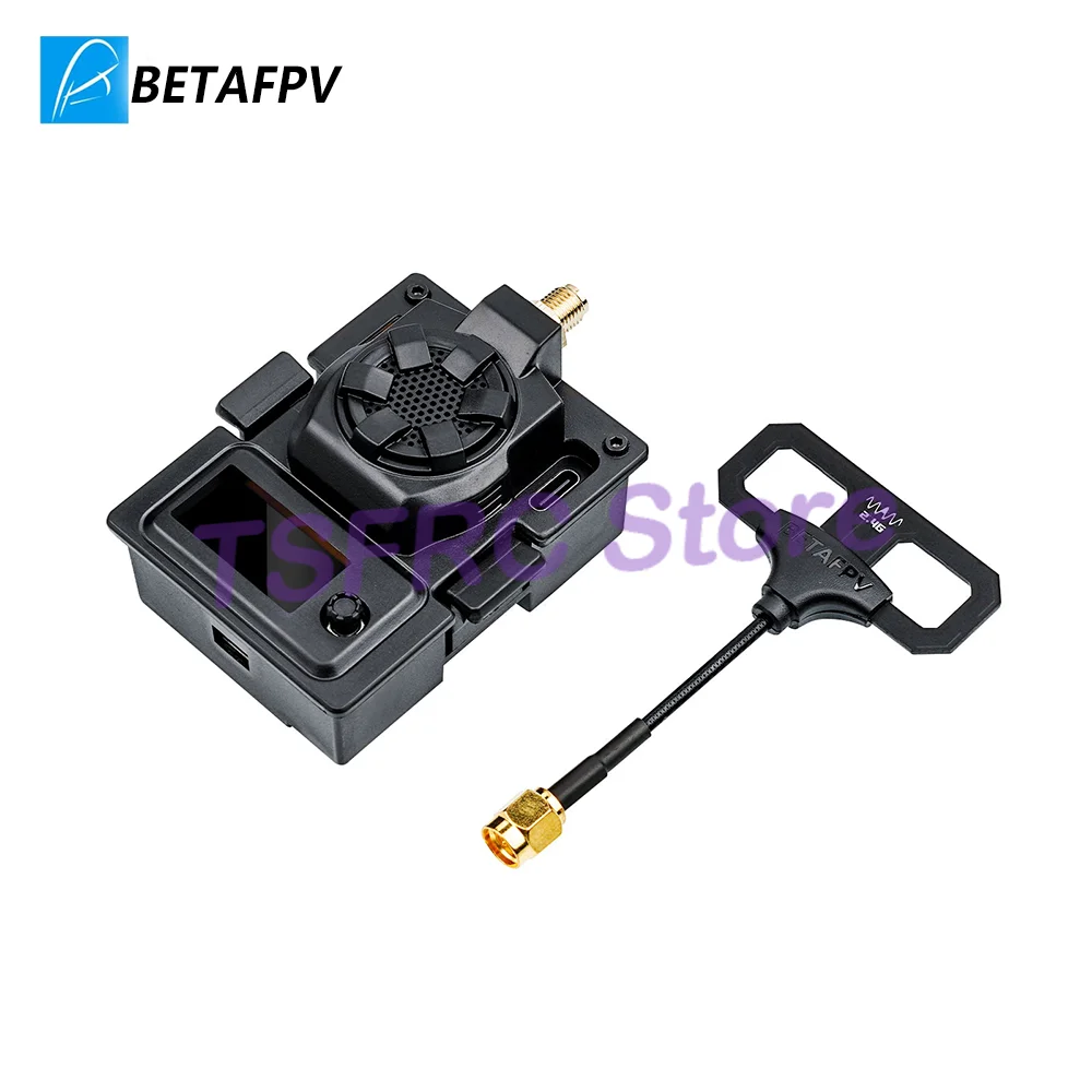 BETAFPV ELRS Micro amplificateur de Signal d'avion croisé à tête haute fréquence longue portée prend en charge 1W 2.4/915/868GHz