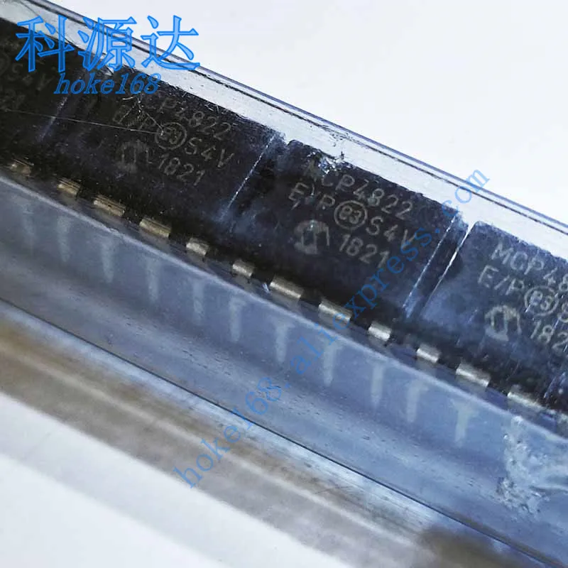 5 Buah/Banyak MCP4822-E/P MCP4822 DIP8 DAC 2-CH Resistor-String 12-Bit 8-Pin PDIP Tabung