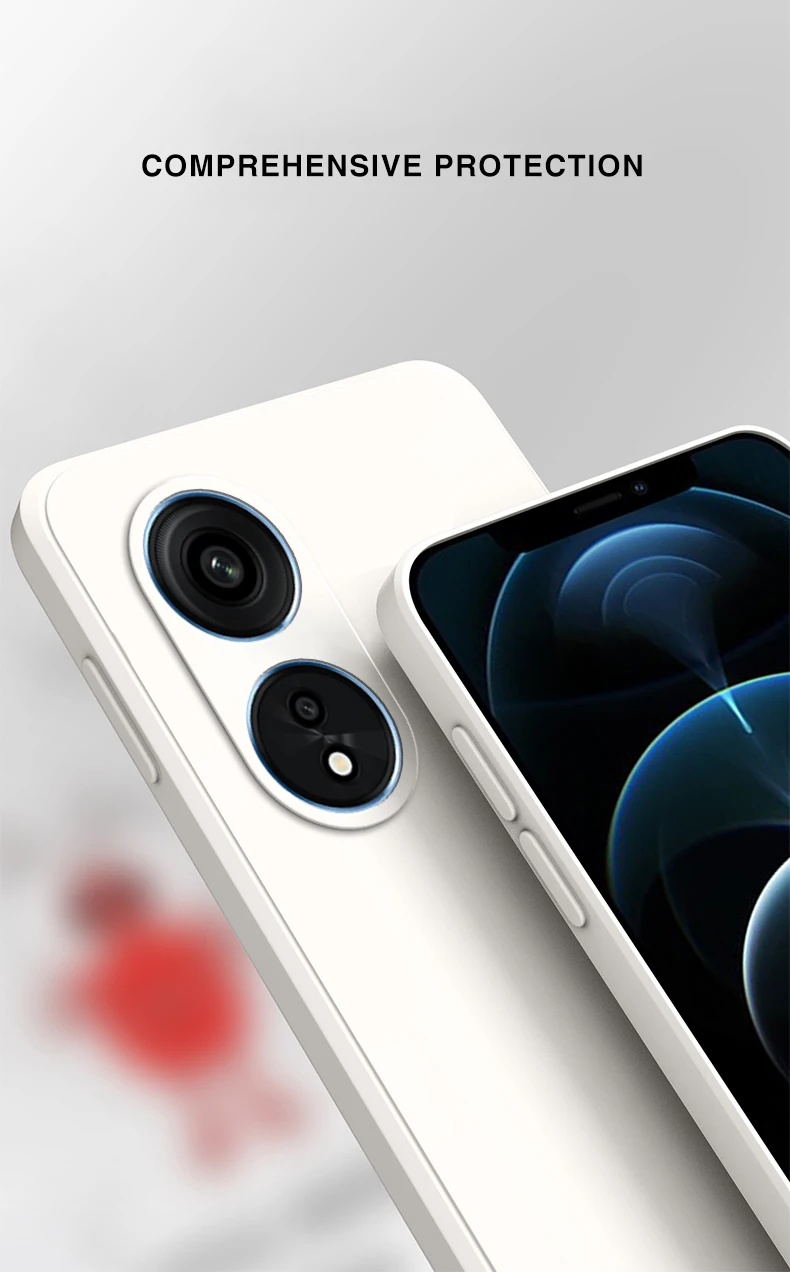 Luxus Flüssigkeit Silikon Capas Stoßfest Full Soft Cover Fall Für Huawei Nova 9 SE Y70 Y90 Honor 50 70 Honor X6 X6S X7 X7A X8 X8A – Detail 6