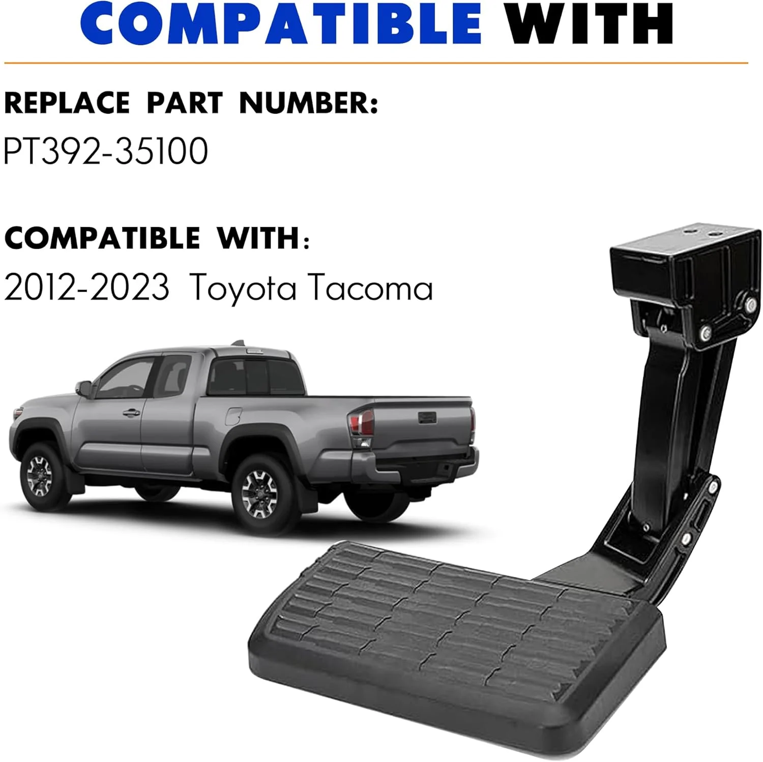 Ausziehbare Bettstufe Kompatibel mit 2012-2022 Toyota Tundra Ersetzt PT392-35100 PT39235100 – Detail 3