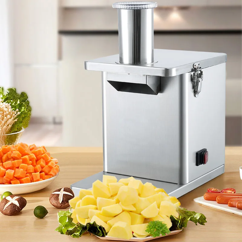 Multifunctional Vegetable Dicing Machine Fruit Vegetable Slice Cube Cutting Machine Potato Cucumber Radish Onion Cutter