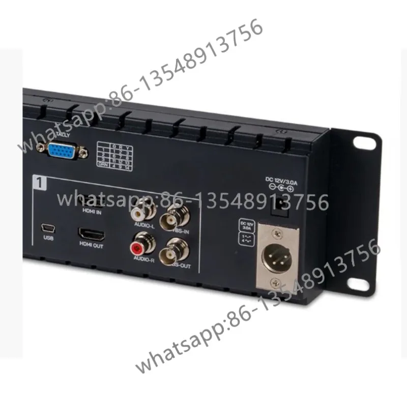 

5,5-дюймовый 2RU тройной полный трансляционный видеомонитор высокого разрешения SDI для шкафа, прямые продажи с фабрики