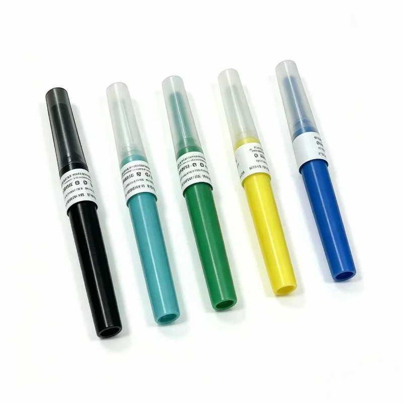50PCS Disposable Pet Blood Collection Needles Direct Insertion Venous Animal Vet Use