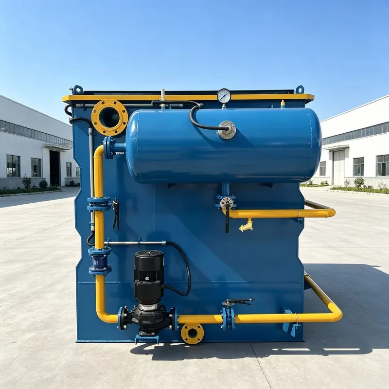 Automation Oil and Wastewater Separating Daf System Machine Dissolved Air Flotation Process Plant for Sewage Treatment