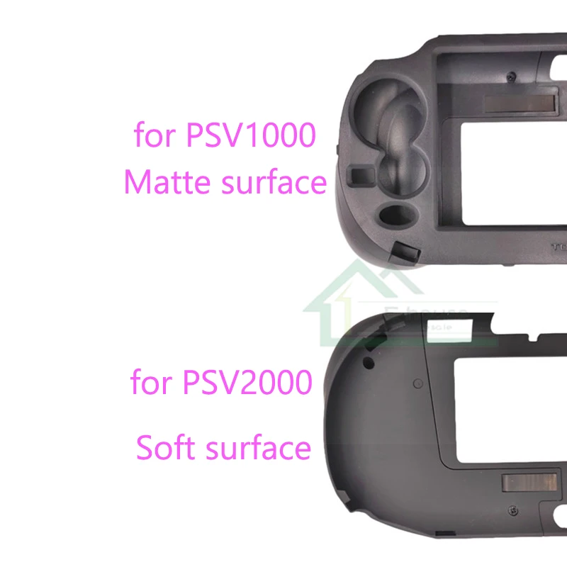 E-house for PSV1000 PSV 2000 L2 R2 Hand Grip Game Console Stand Case with L2 R2 Trigger Button for PS VITA 2000 Slim