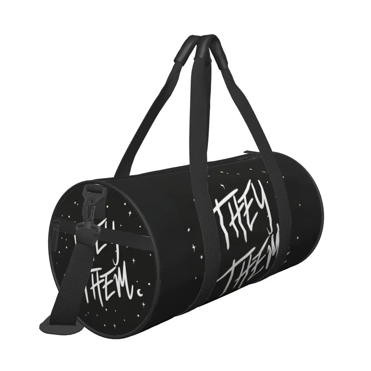 Hot Sale Stars They Them Pronouns Travel bag Weekend Tour Travel Family Duffel