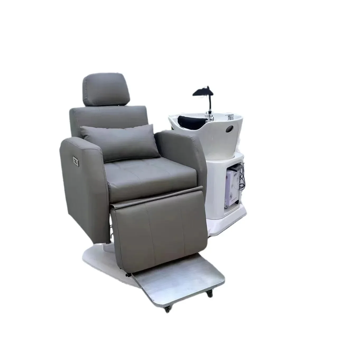 88.Hair salon semi-reclining shampoo bed semi-reclining hair flushing bed