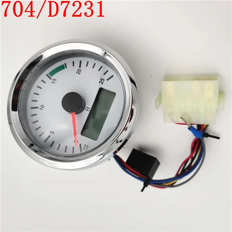For JCB Backhoe Loader 3CX 4CX Tachometer Gauge 704/D7231 704/50097 This Item