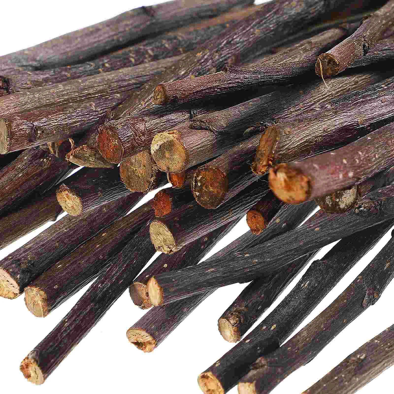 50 ชิ้น Stick หัตถกรรมกาแฟผัด Sticks Log สาขาสําหรับไม้ Crafting Rustic Home Decors