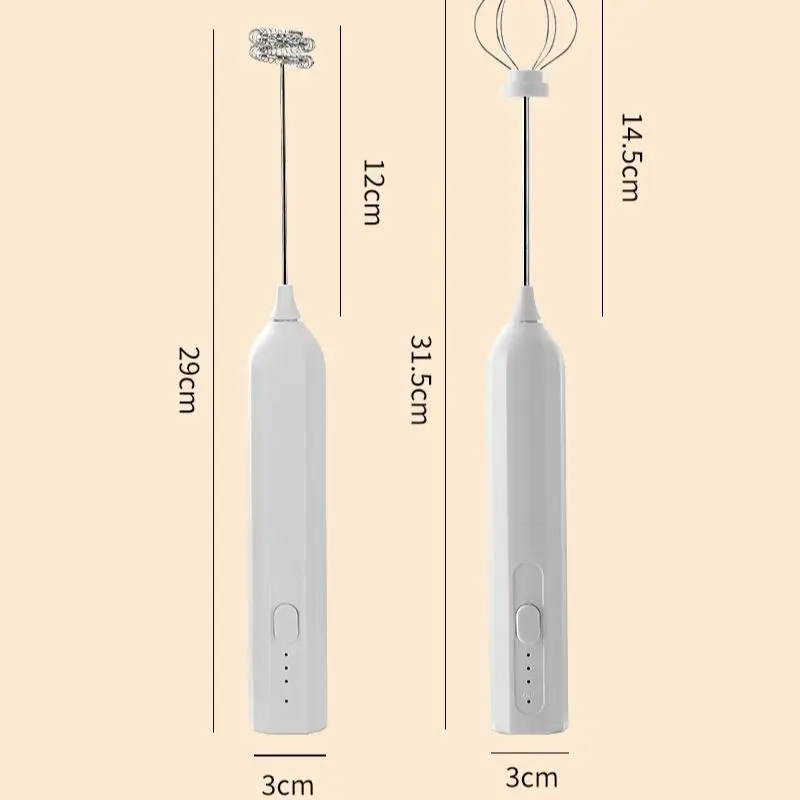 ماكينة صنع القهوة للمشروبات الكهربائية، مهوية، مضرب بيض 3 سرعات قابل لإعادة الشحن، ماكينة كريم الحلوى المحمولة، خلاط المطبخ