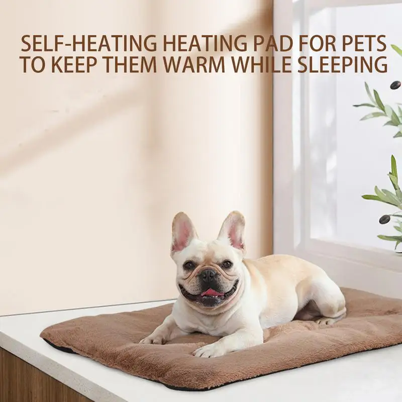 Self Heating Pet Pad Dog Bed Warmer Mat  Non-slip Dog Mat Pets Cat Warm Soft Winter Thermal Supplies Warming Pads